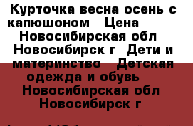 Курточка весна-осень с капюшоном › Цена ­ 400 - Новосибирская обл., Новосибирск г. Дети и материнство » Детская одежда и обувь   . Новосибирская обл.,Новосибирск г.